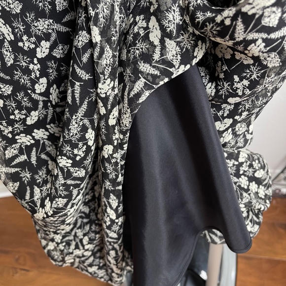 Jones New York Black and White Floral Dress - Picture 8 of 11